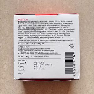 Plum E-Luminence Simply Supple Cleansing Balm
