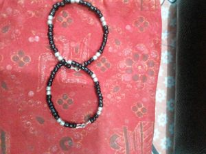 silver  Beaded  nazarbattoo for  kids