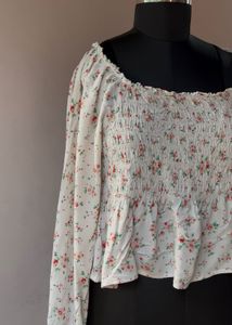 Floral Long Sleeve Top