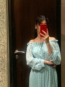 Floral Off Shoulder Dress