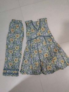 Floral Print Pajama Set