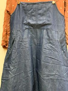 Denim Jumper Dress