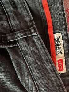 Classic Levi’s Grey Straight Leg Denim Jeans