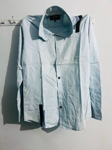 Stylish Light Blue Shirt(M)