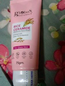 Globus Naturals Rice Ceramide Face Wash