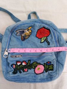 Denim Backpack