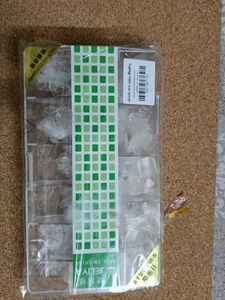 Acrylic  Artificial Nails Box With Glue