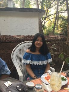 Blue Off-Shoulder Top
