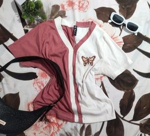 Butterfly Print Top
