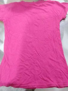 Pink &#39;Extremely Talented&#39; Graphic Tee - Size M