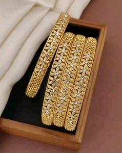 Gold Plated Bangles🤩