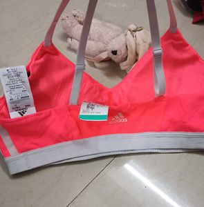 Pink Sports Bra