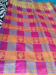 Multicolored Saree