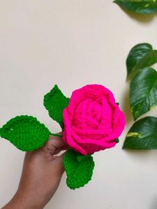 Crochet Rose Flower