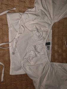 White H&amp;M Crop Top