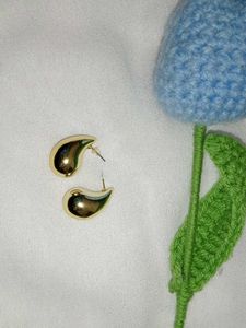 Gold Teardrop Earrings