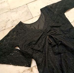 Beautiful Black Net Top For Girls🖤✨