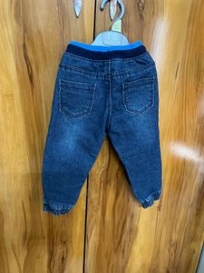 Babyhug Denim Joggers-12-18 Months
