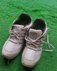 White "Sports" Sneakers