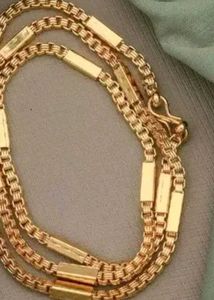 Golden Colour Simple Chain ☺🧡