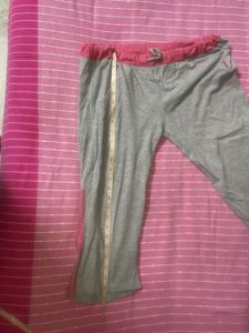 Gray Capri Sweatpants