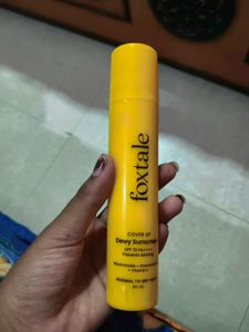 Foxtale Dewy Sunscreen SPF 70