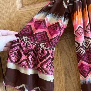 Y2k Boho Bell sleeve Dress