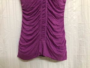 Clockhouse Purple Short Sleeve Top