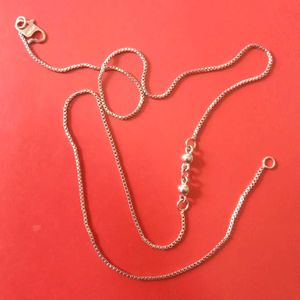 Sterling Silver Box Chain