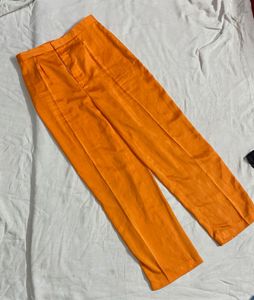 Orange Trouser Pant