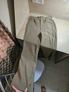 “Women’s High-Waist Ribbed Wide-Leg Pants | Stretc