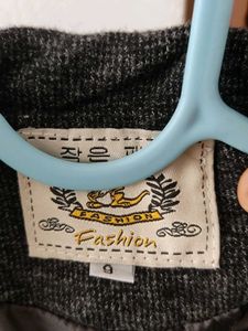 Gray Kids' Blazer Jacket