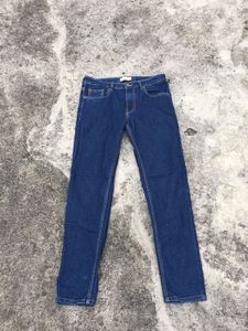 Classic Dark Wash Denim Jeans