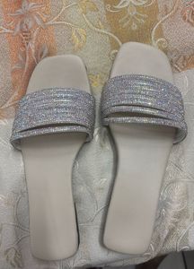Sparkly Slide Sandals