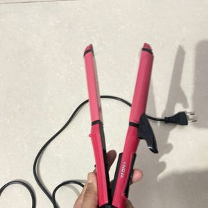 Nova 2 In One Straightner Curler