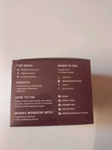 Foxtale Skin Radiance Mask