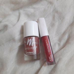 LIPSTICK and NAIL POLISH