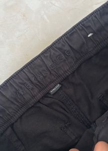 A Black Cargo Denim