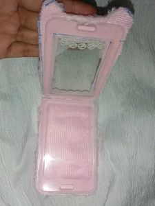 Pink Plush Photo Frame