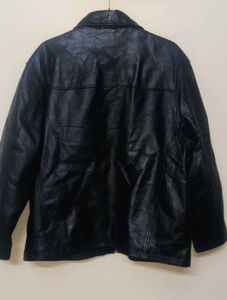 Korean Import Classic Black Leather Jacket