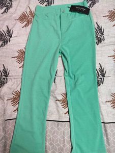 Mint Green Bootcut Trouser