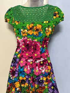 Pintrest Floral Print Dress