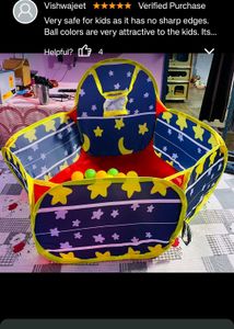 New Kids pit ball toy with 18 balls