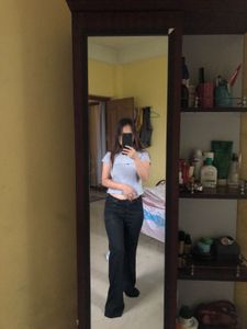 Black Low Rise Pants
