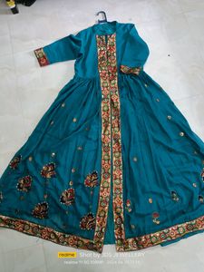 Long Gown from Saree - FIX PRICE