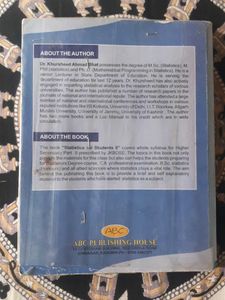 Statistics - Part II Textbook