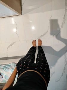 Comfy Black Printed Pajama / Lower