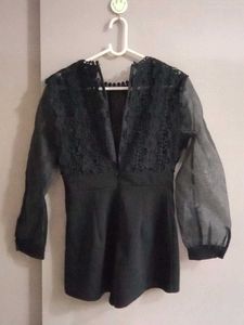 Lace Detail Romper