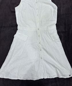 Superdry White Shirt Dress