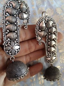 Oxidised Pure Rajwadi Earring